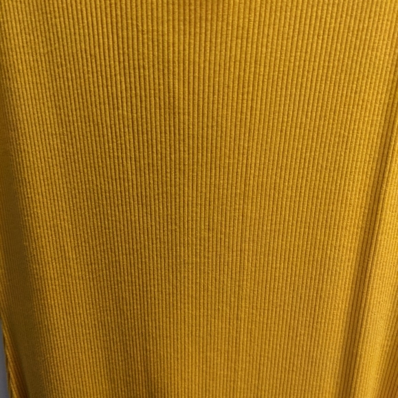 Yellow Ribbed Tank Dress from Venus - Picture 4 of 4